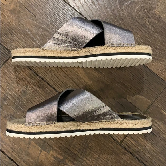 BCBGeneration Sliver Straps Espadrille Slides - Picture 4 of 6